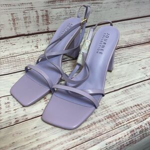 Journee Collection Lilac Lenorra Chunky Heel